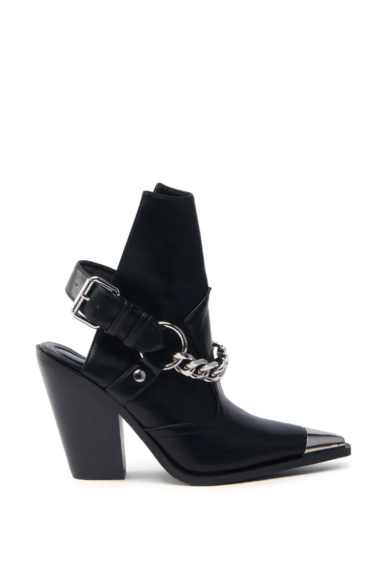 AZALEA WANG WADE BLACK WESTERN BOOTIE sold by AKIRA product image thumbnail 2