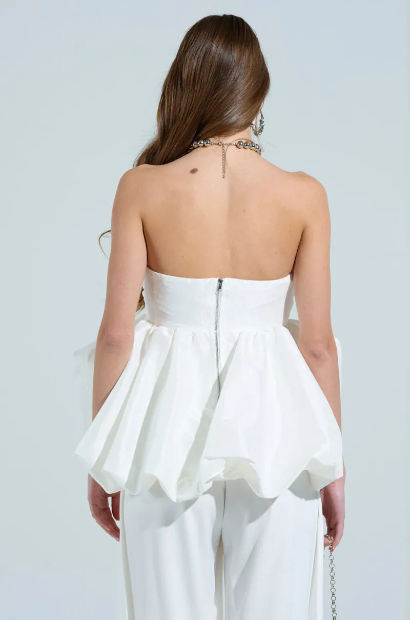 STRUT AND STUN STRAPLESS TOP sold by AKIRA product image thumbnail 4