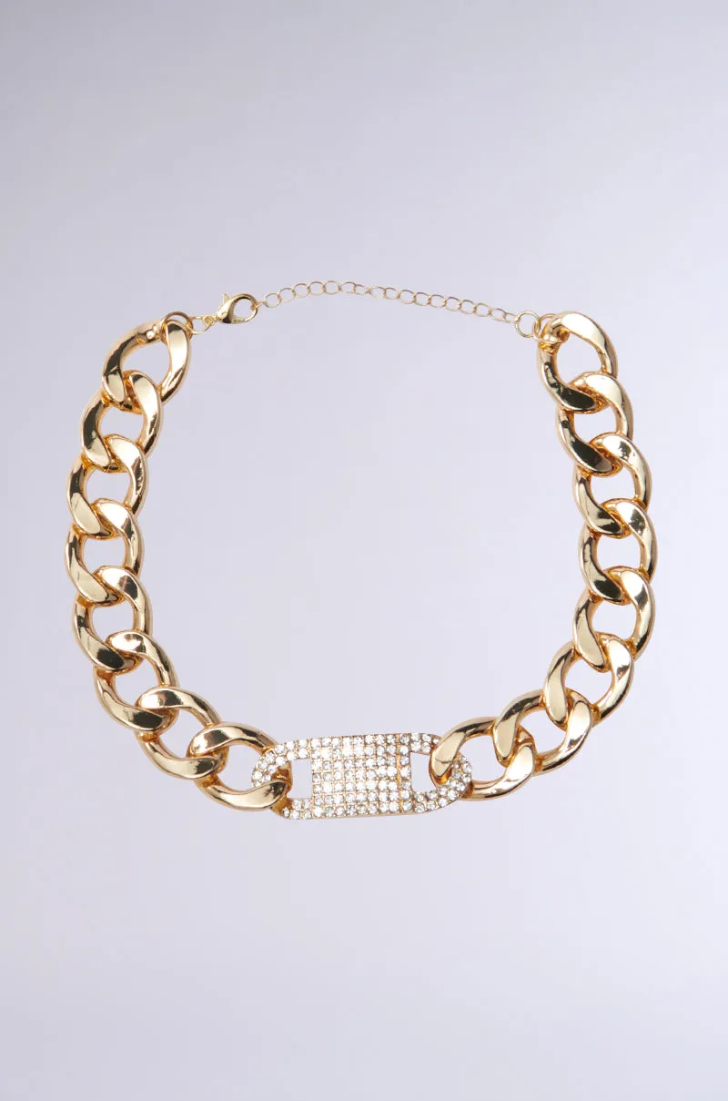 ELEGANCE IS KEY CHOKER sold by AKIRA