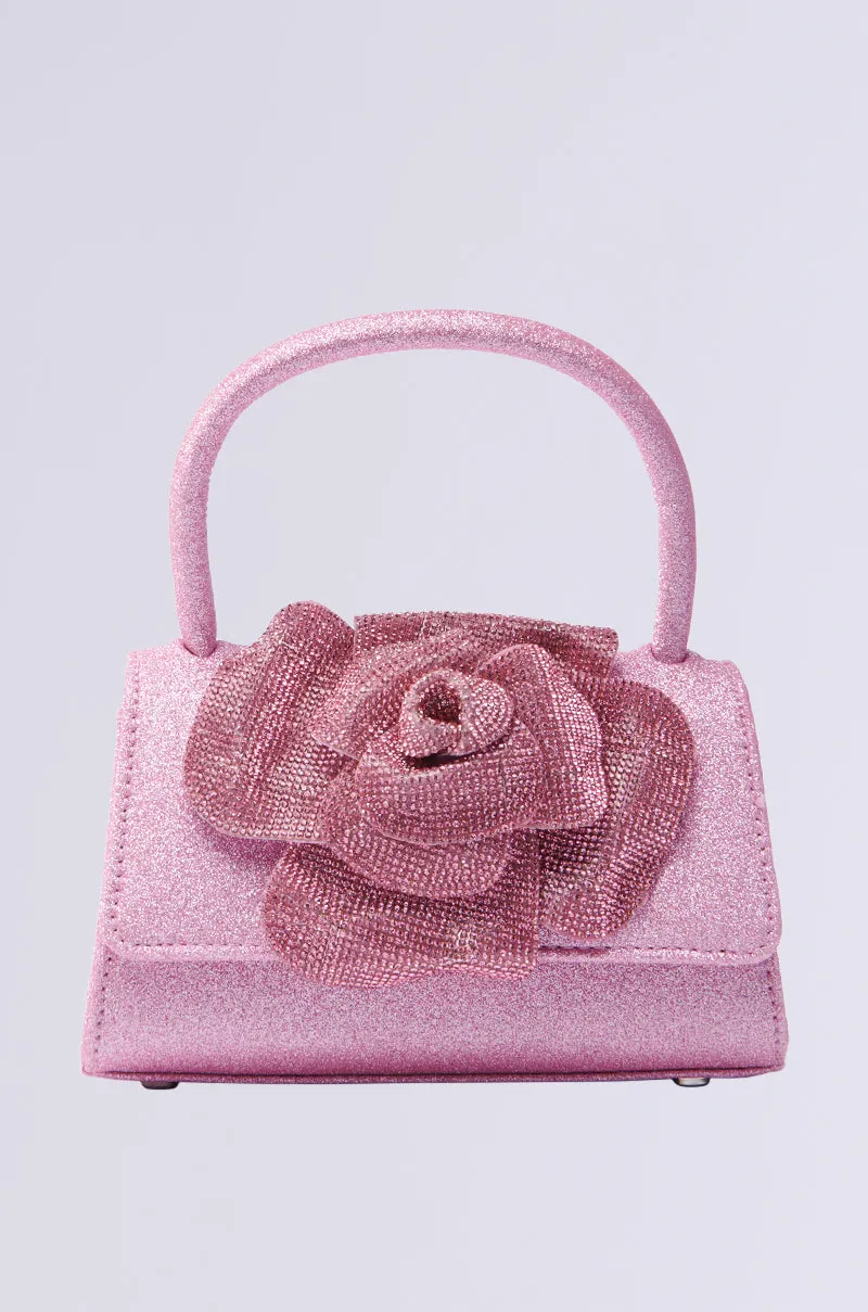 DANCE ALL NIGHT FLORAL MINI BAG sold by AKIRA