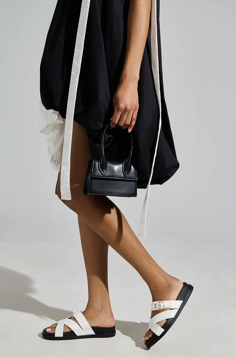 AKIRA NESSAROSE WHITE SANDAL sold by AKIRA