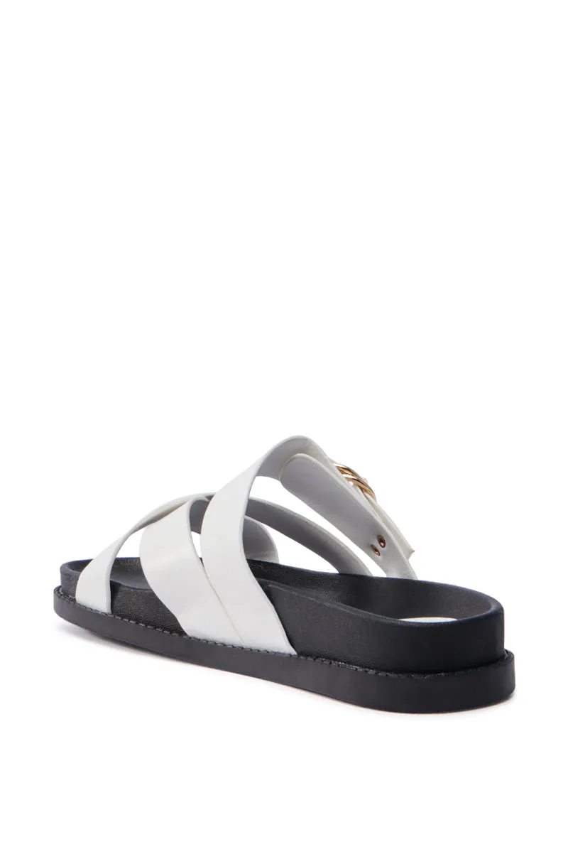 AKIRA NESSAROSE WHITE SANDAL sold by AKIRA product image thumbnail 4