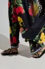 AZALEA WANG LUCIENA BLACK RHINESTONE SANDAL sold by AKIRA