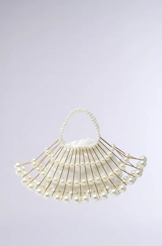 DIVINE DREAMS PEARL PURSE sold by AKIRA