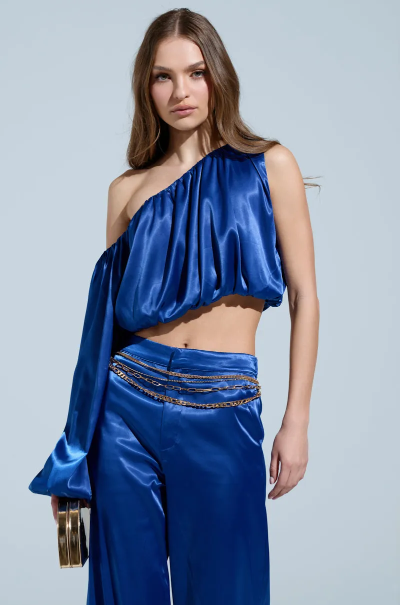 ROYAL FOR LIFE BLOUSE sold by AKIRA