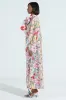 GARDEN PARTY FLORAL APPLIQUE LONG BLOUSE sold by AKIRA