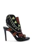 AZALEA WANG MERAKI BLACK AND BONE SANDAL sold by AKIRA