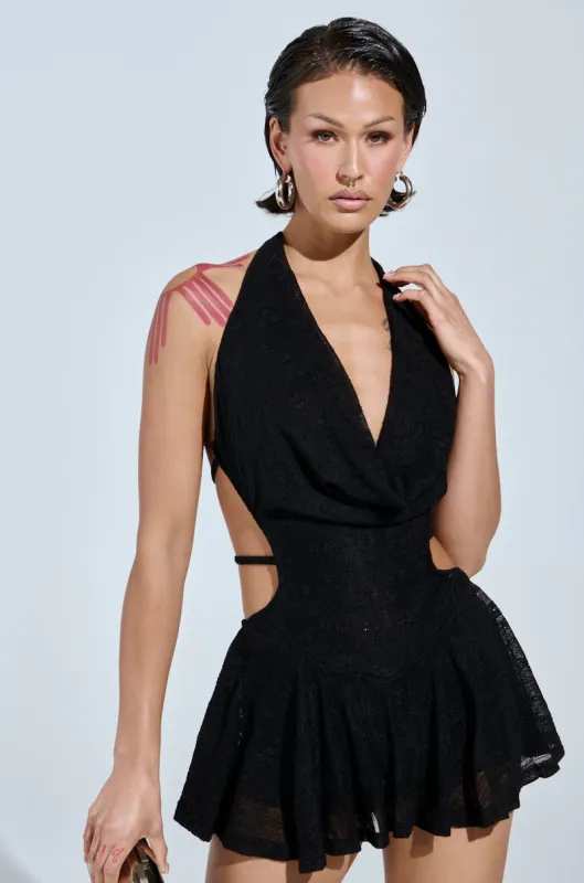 BACK IT UP SLINKY MINI DRESS sold by AKIRA