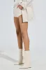 AZALEA WANG ARKETTA BEIGE ABSTRACT WEDGE HEEL BOOTIE sold by AKIRA