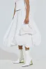 AZALEA WANG BRIXHAM WHITE BOOTIE WITH NOVELTY HEEL sold by AKIRA