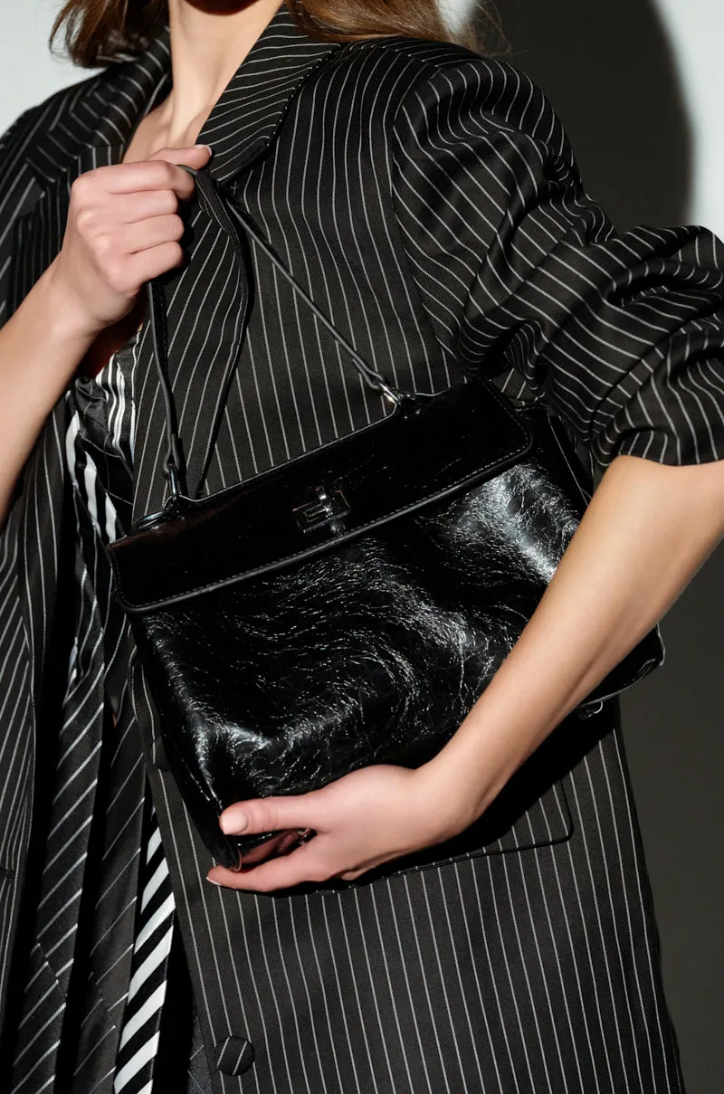 ROXANNE FAUX LEATHER SATCHEL sold by AKIRA product image thumbnail 2