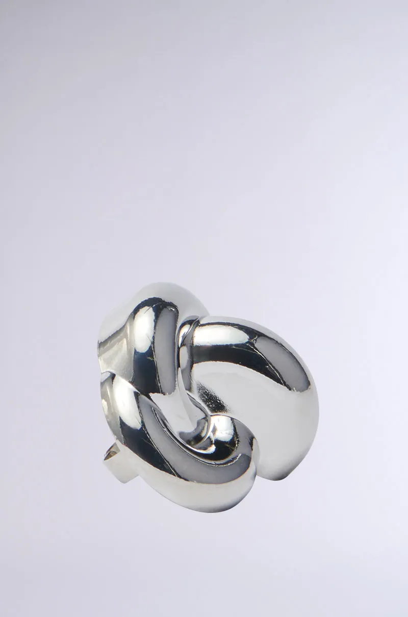 A LITTLE GOES A LONG WAY SILVER RING sold by AKIRA product image thumbnail 3