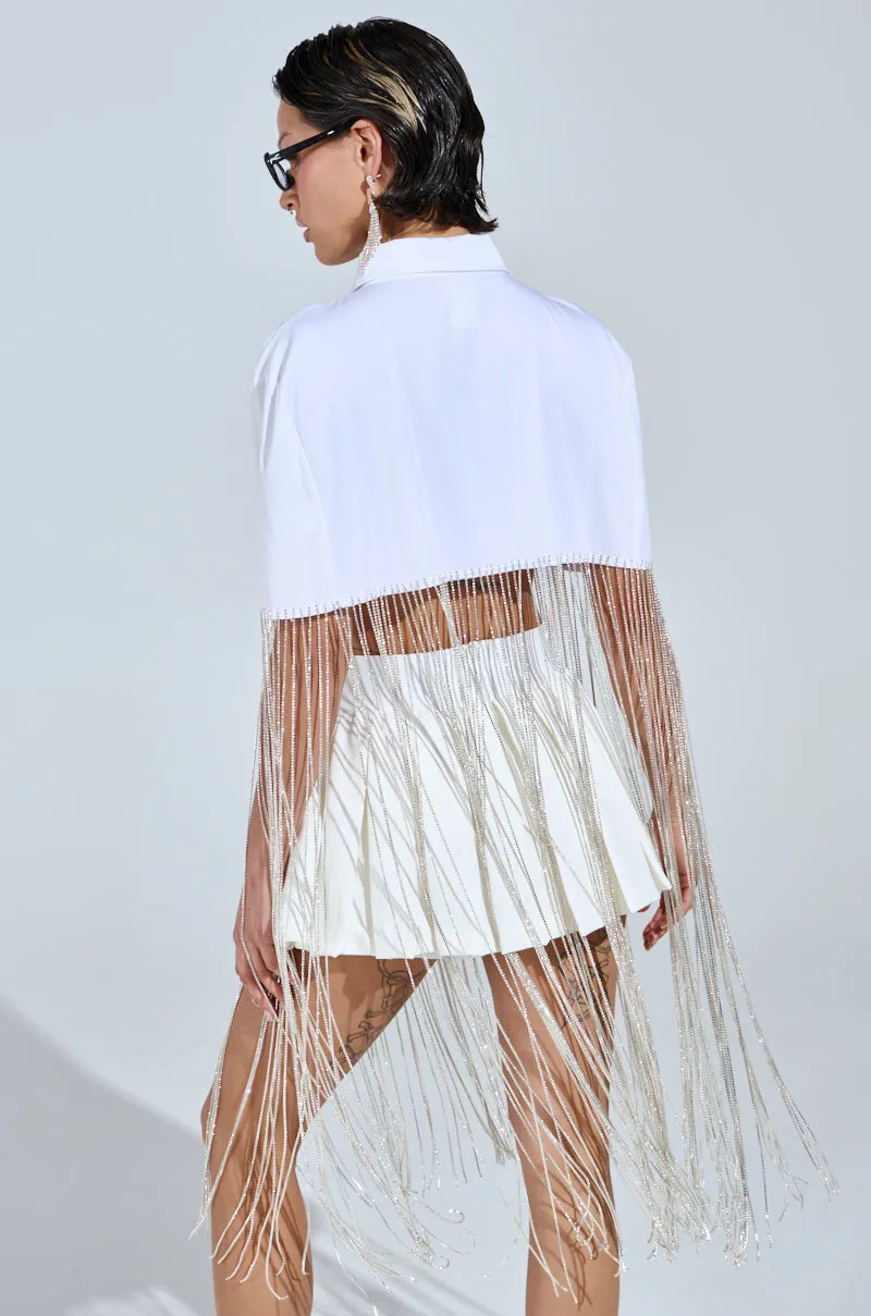 GET WITH IT BLOUSE sold by AKIRA product image thumbnail 4