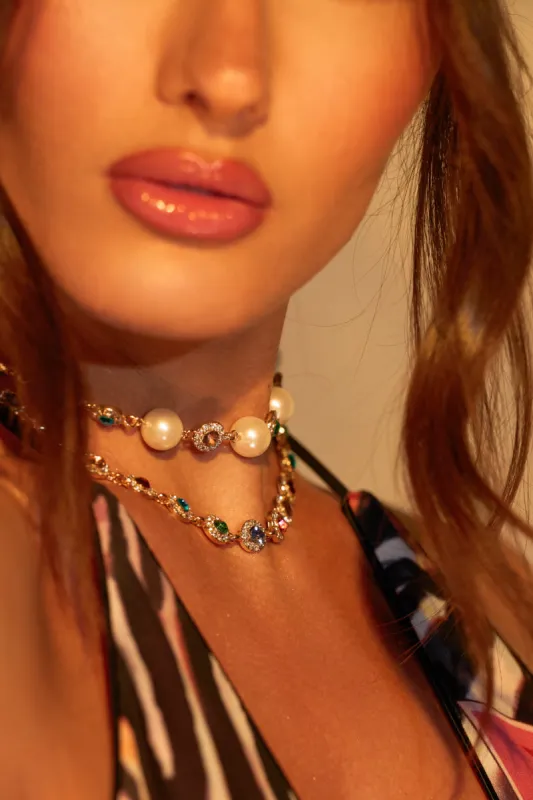 CANDY CRUSHIN' NECKLACE SET sold by AKIRA
