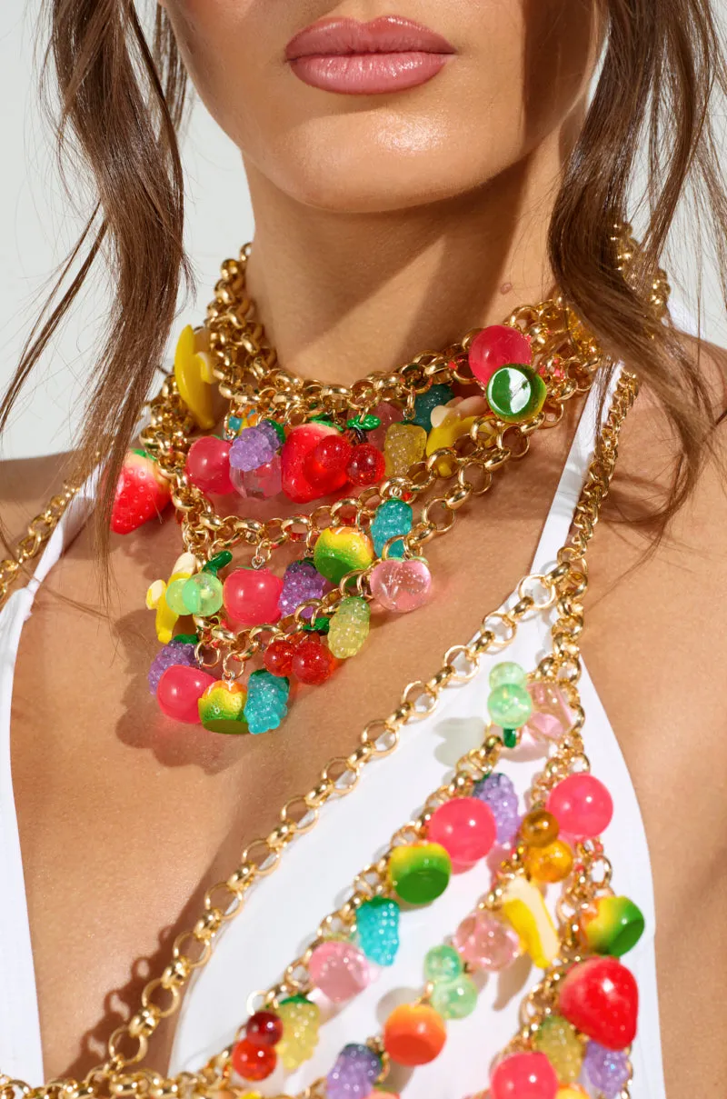 FEELIN FRUITY NECKLACE sold by AKIRA product image thumbnail 3