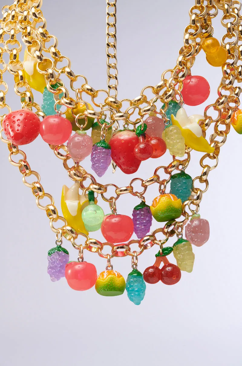 FEELIN FRUITY NECKLACE sold by AKIRA product image thumbnail 4