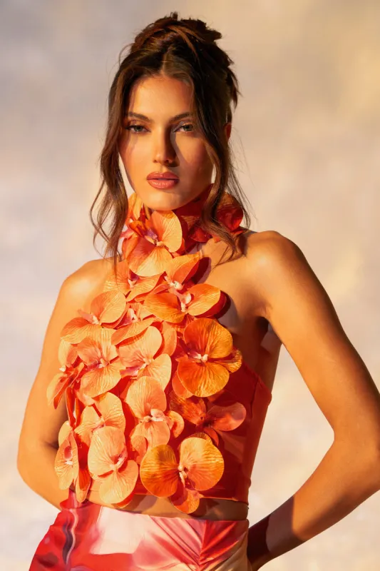 FLOWER BOMB TOP sold by AKIRA