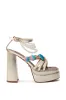 AZALEA WANG ARLETH GOLD SANDAL sold by AKIRA