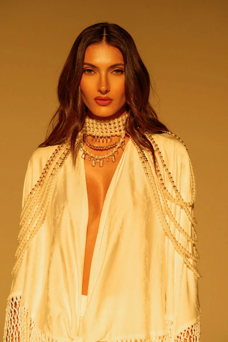 OUT OF YOUR LEAGUE NECKLACE sold by AKIRA product image thumbnail 2