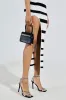 AKIRA NEHARA BLACK AND WHITE STILETTO SANDAL sold by AKIRA