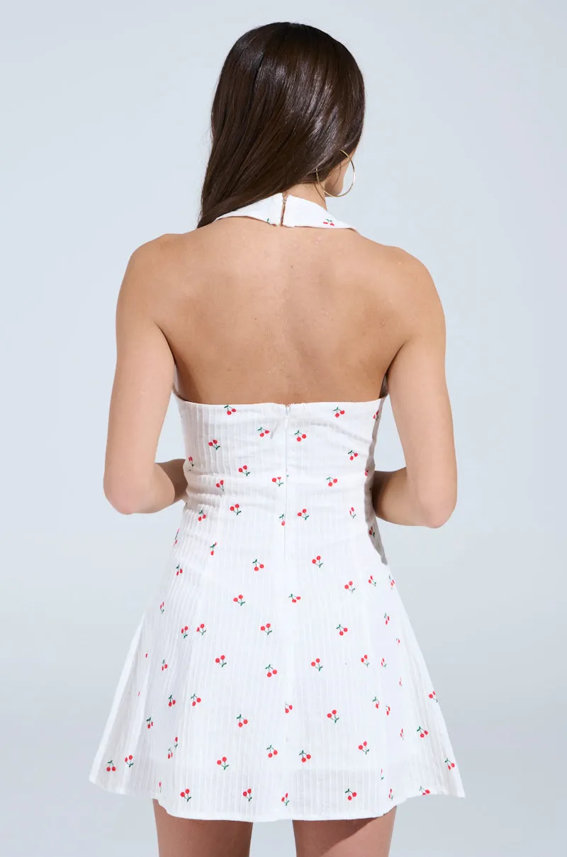 THE CHERRY ON TOP MINI DRESS sold by AKIRA product image thumbnail 4