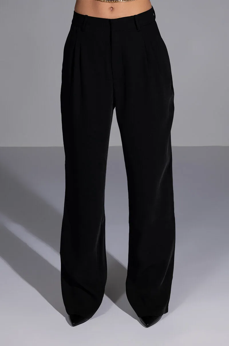 LOGAN WIDE LEG TROUSER sold by AKIRA product image thumbnail 5