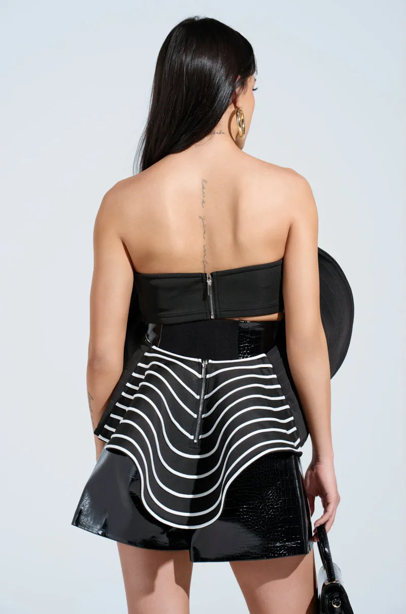 DANCING THROUGH THE NIGHT BLOUSE TOP sold by AKIRA product image thumbnail 4