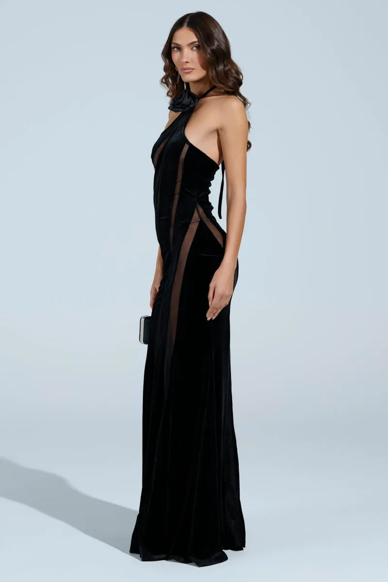 SEE THROUGH ME MAXI DRESS sold by AKIRA product image thumbnail 4