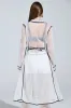 ONE TO WATCH MESH TRENCH IN WHITE sold by AKIRA