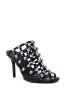 AZALEA WANG JULEATE BLACK CAGED SANDAL sold by AKIRA
