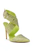 AZALEA WANG SALVIA LIME STUDDED STILETTO PUMP sold by AKIRA