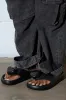 AKIRA COMPASSION BLACK SANDAL sold by AKIRA