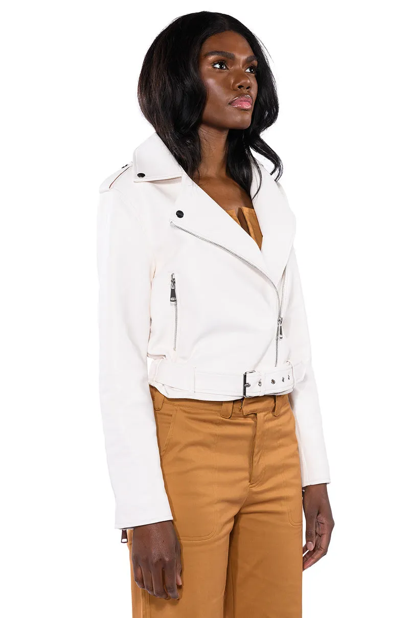 ALTER EGO ESSENTIAL MOTO JACKET sold by AKIRA product image thumbnail 5