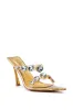 AZALEA WANG PAOLINA GOLD SANDAL sold by AKIRA