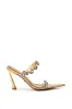 AZALEA WANG PAOLINA GOLD SANDAL sold by AKIRA