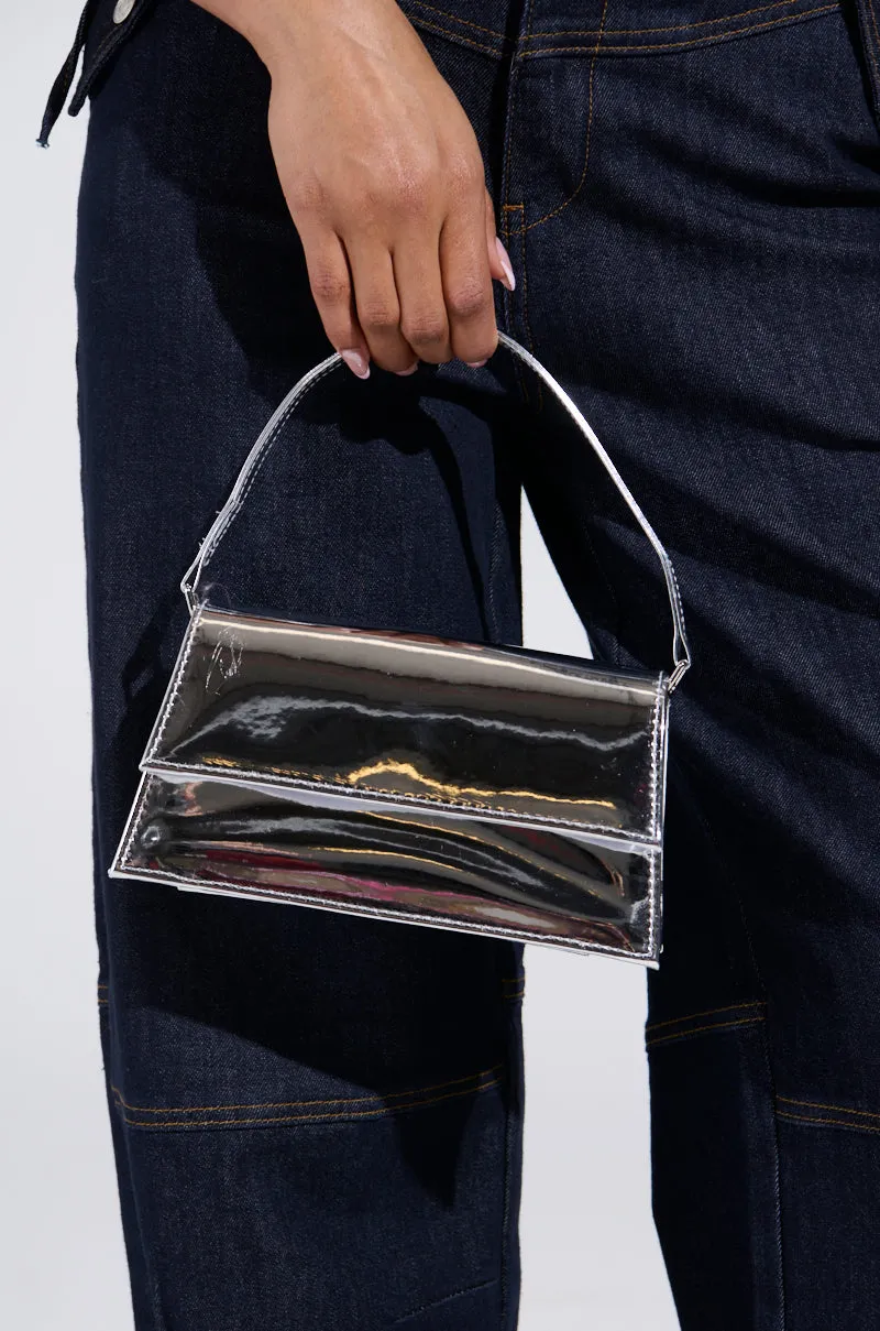 I STAND ALONE CHROME PURSE sold by AKIRA product image thumbnail 2