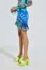 AZALEA WANG COOL CAT LIME PUFFY PLATFORM SANDAL sold by AKIRA