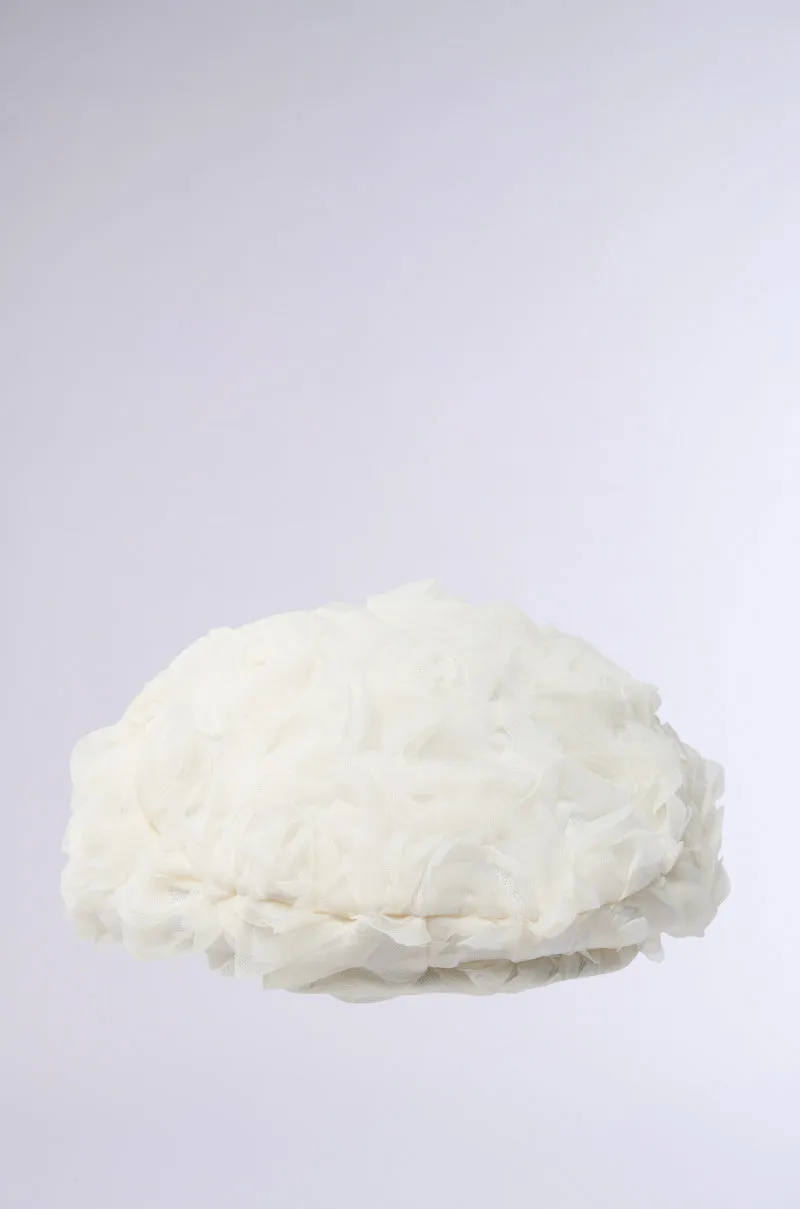 SO DEMURE ROSETTE HAT sold by AKIRA product image thumbnail 3