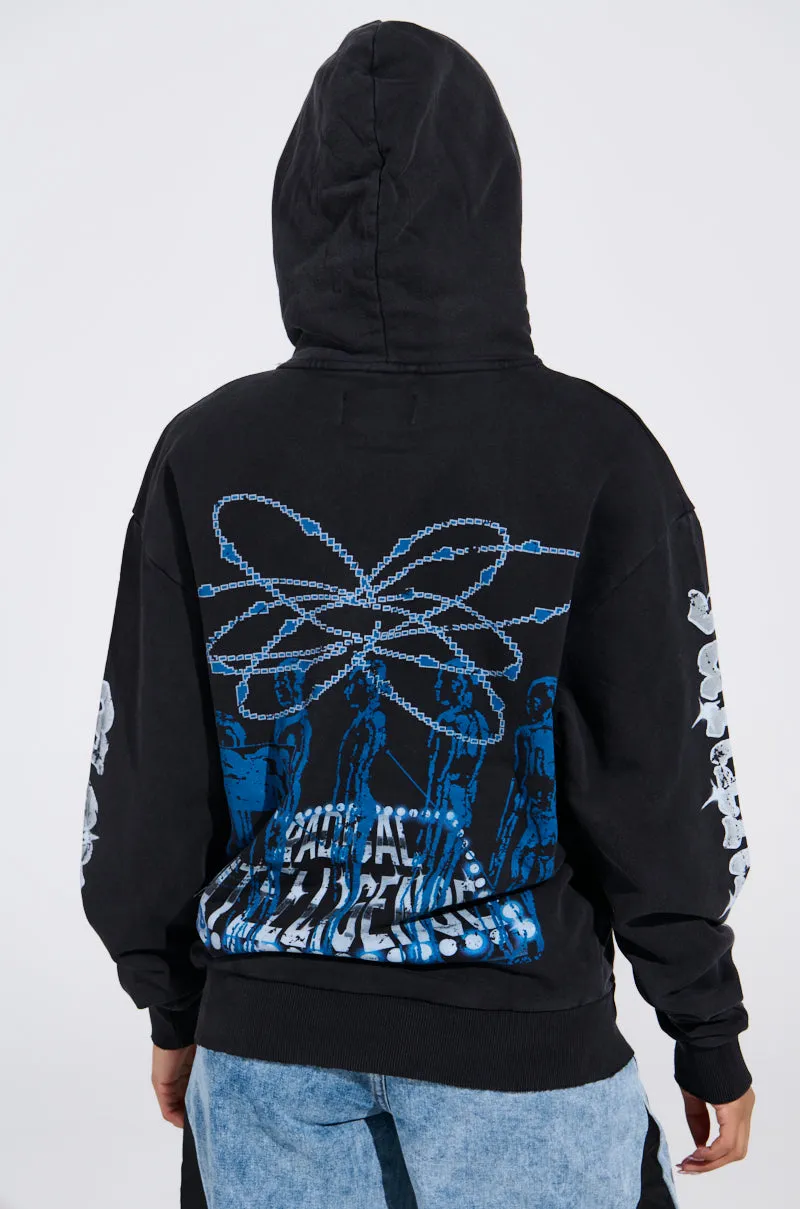 DIAMOND RUSH HOODED SWEATSHIRT sold by AKIRA product image thumbnail 5