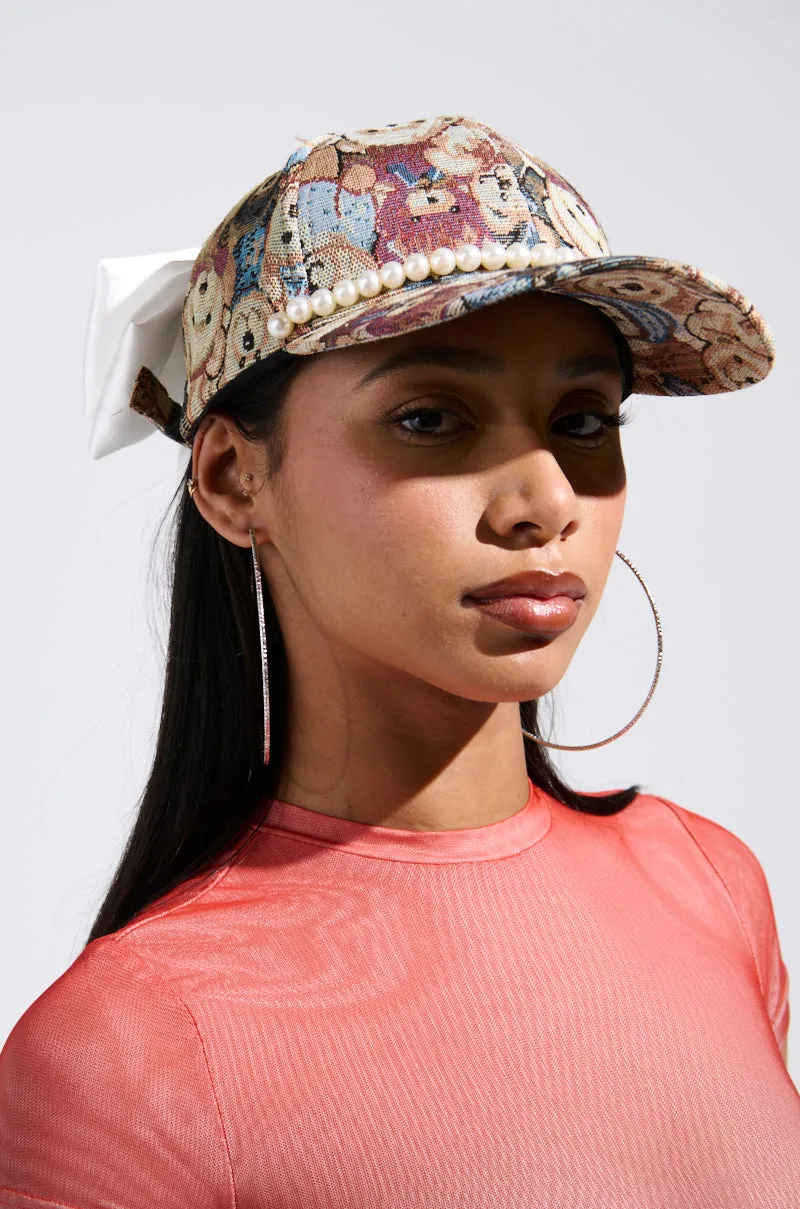 BEARY NICE BOW HAT sold by AKIRA product image thumbnail 2