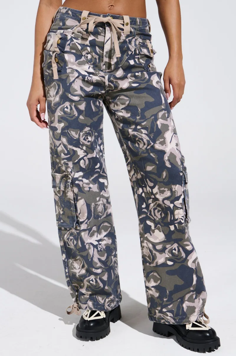 ON TOP OF IT WASHED CAMO JOGGER sold by AKIRA product image thumbnail 3
