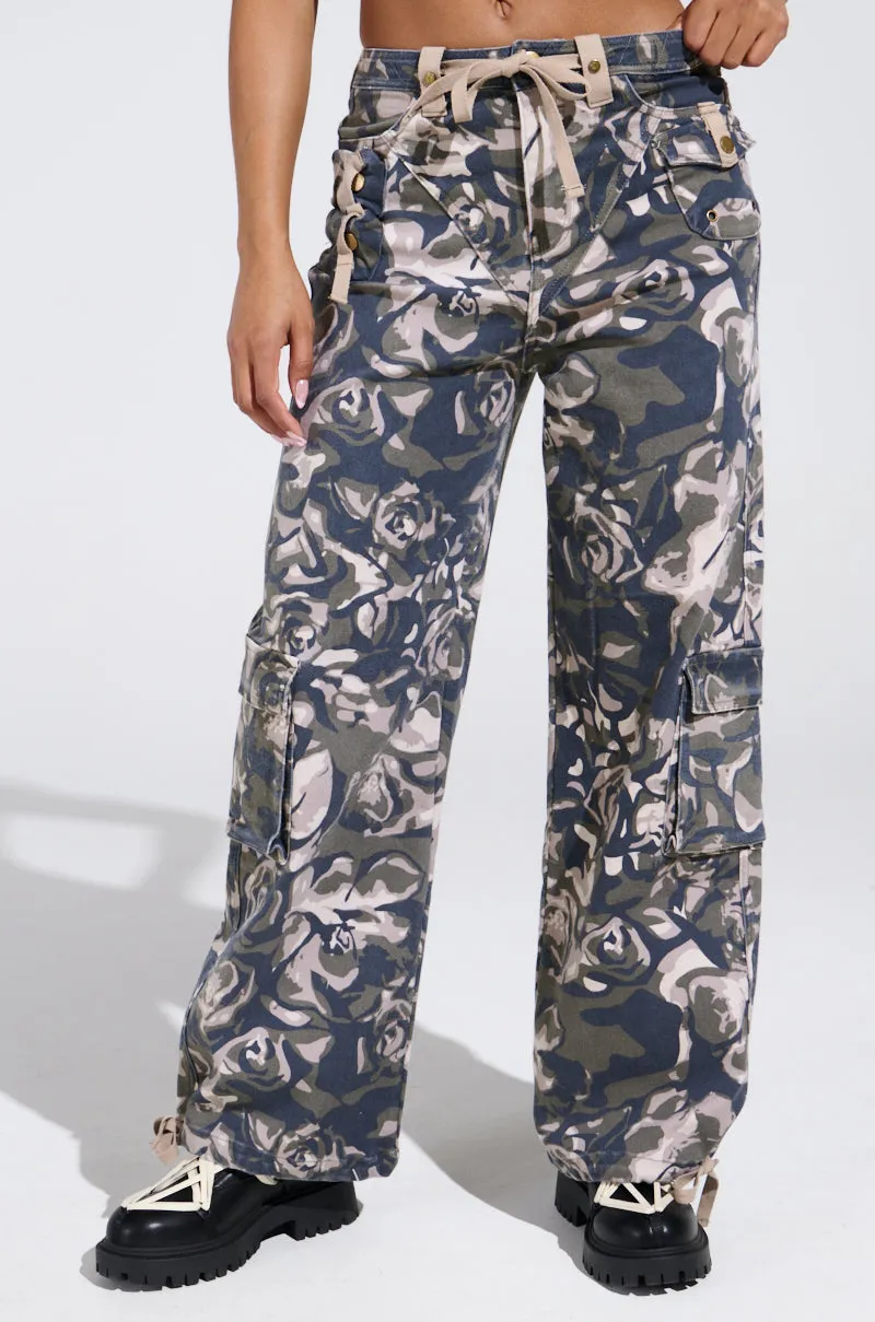ON TOP OF IT WASHED CAMO JOGGER sold by AKIRA product image thumbnail 2
