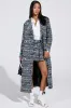 ALZURA TWEED TRENCH sold by AKIRA