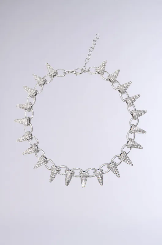 OH SO LUXE SPIKE NECKLACE sold by AKIRA