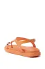AKIRA NICCOLO ORANGE FLAT SANDAL sold by AKIRA