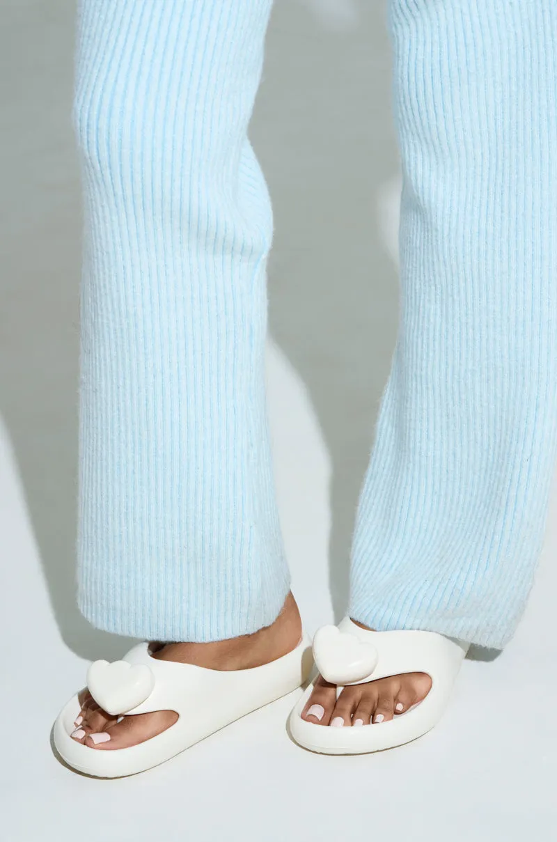 AKIRA COMPASSION WHITE SANDAL sold by AKIRA