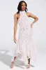 IT FACTOR MESH MAXI DRESS IN PINK sold by AKIRA