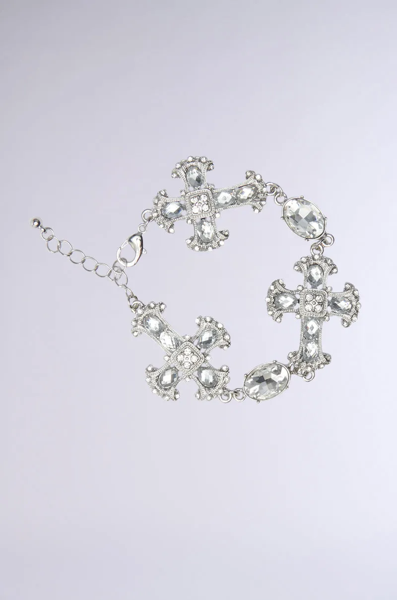 CROSS ME BRACELET sold by AKIRA