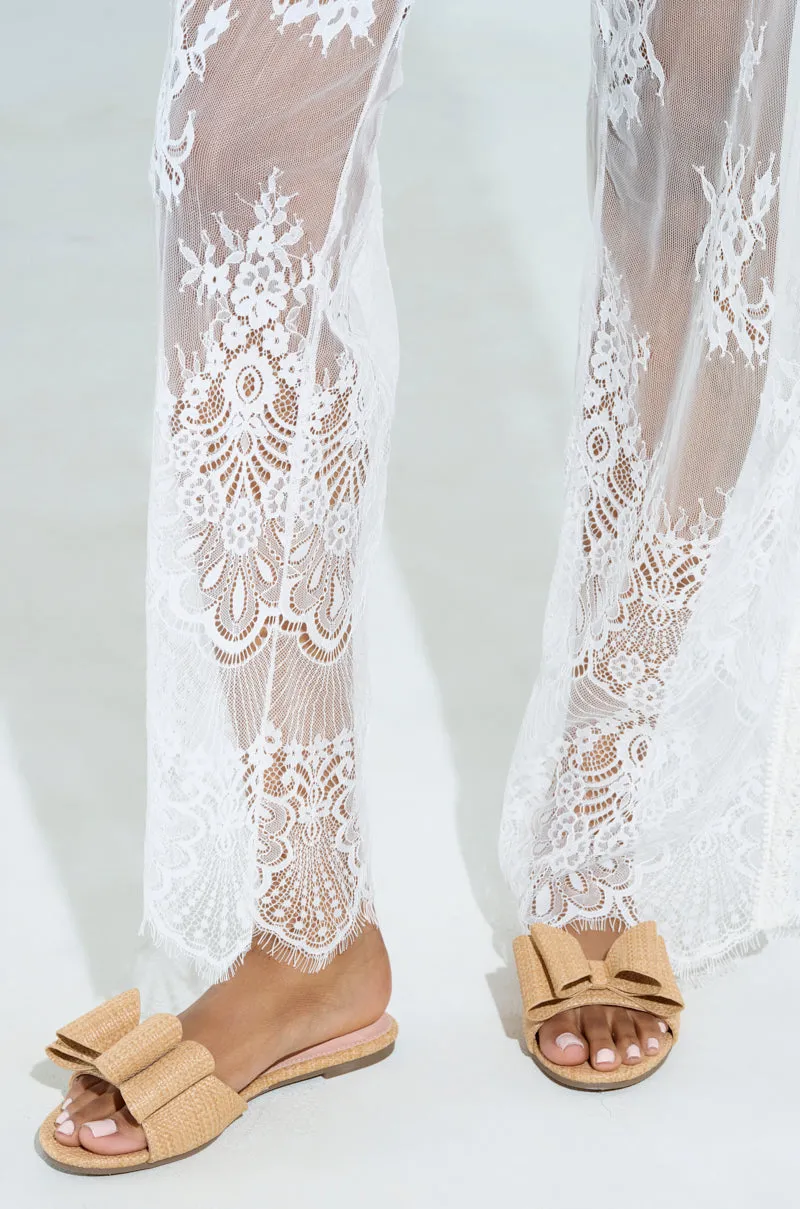 TIZZY RAFFIA FLAT BOW SANDAL sold by AKIRA product image thumbnail 2