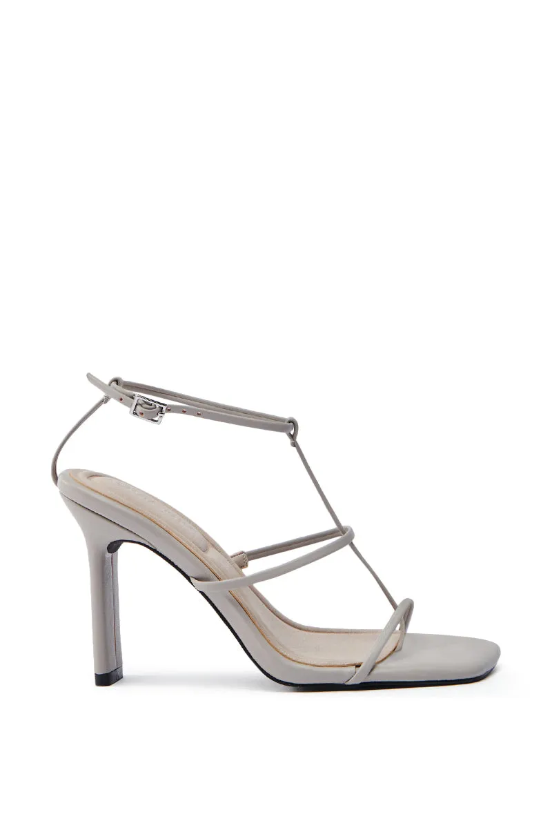 AZALEA WANG AVENA TAUPE PU SANDAL sold by AKIRA product image thumbnail 2